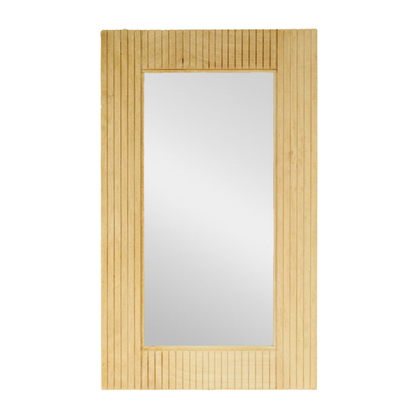 Specchio in legno di MANGO  – L60xP3xH100cm  "BLANCO"