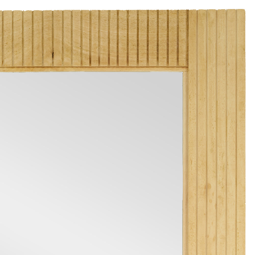 Specchio in legno di MANGO  – L60xP3xH100cm  "BLANCO"