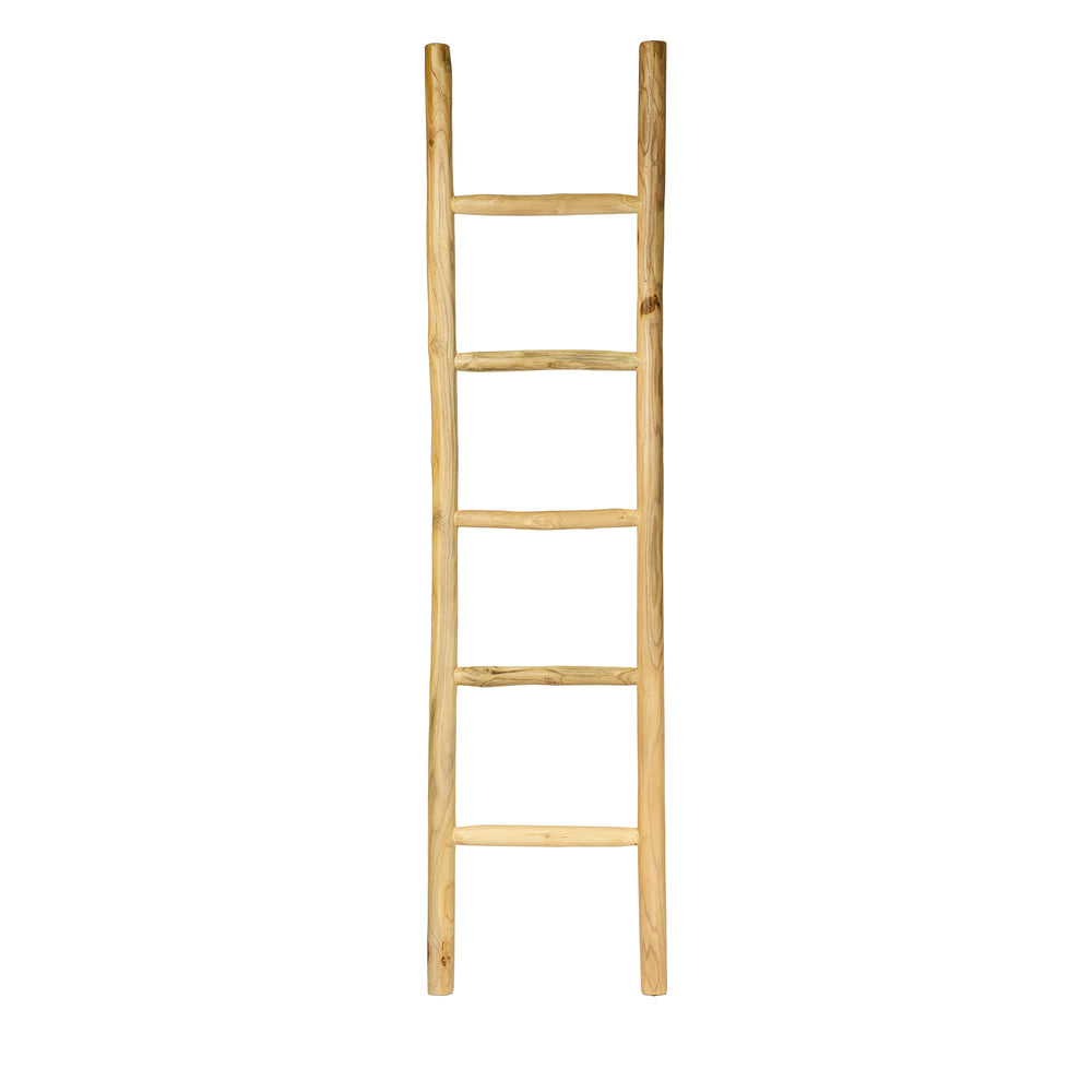 Scala di legno di TEAK large L45xP5xH180 "LADDER"