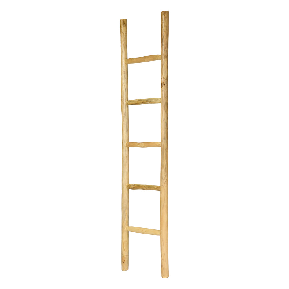 Scala di legno di TEAK large L45xP5xH180 "LADDER"