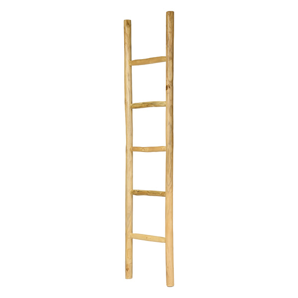 Scala di legno di TEAK large L45xP5xH180 "LADDER"