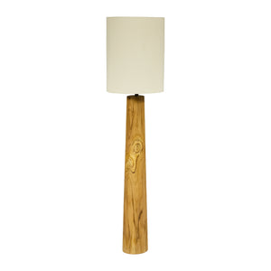 Lampada in LEGNO DI TEAK e TESSUTO "ALTEA"