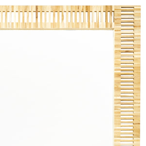 Specchio in TEAK  – L101xP3.5xH180cm  "MILANO"