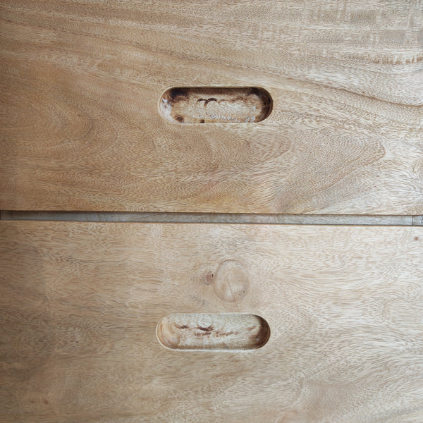 RAYA – Credenza in legno di mango e rattan