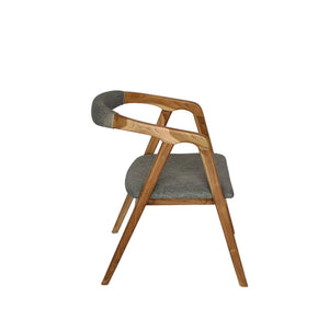 SYDNEY SOFT – Sedia in Teak Massello con Seduta Imbottita