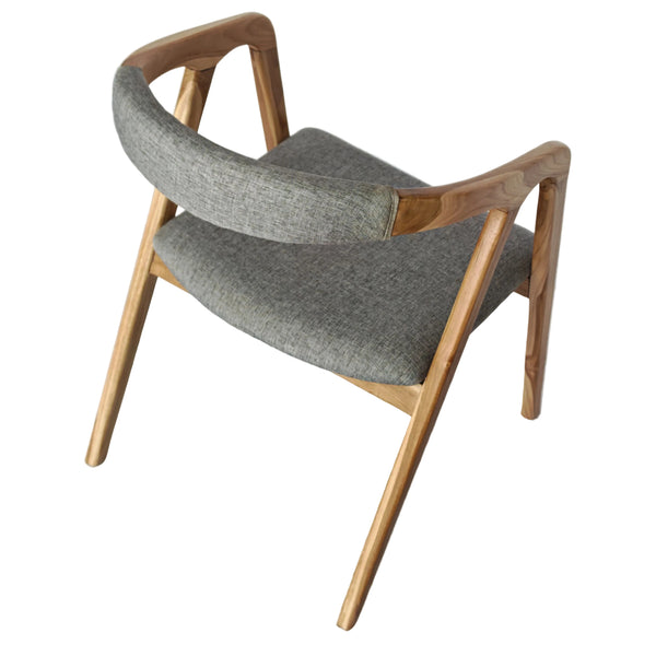 SYDNEY SOFT – Sedia in Teak Massello con Seduta Imbottita