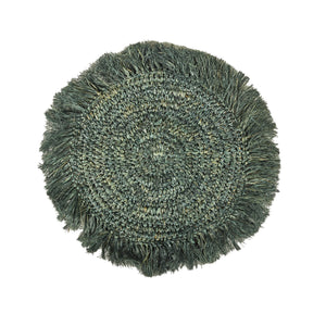 Tovaglietta in SISAL BLACK Ø42 cm "NOIRA"