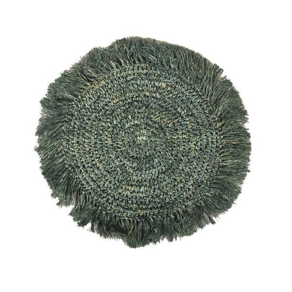 Tovaglietta in SISAL BLACK Ø42 cm "NOIRA"