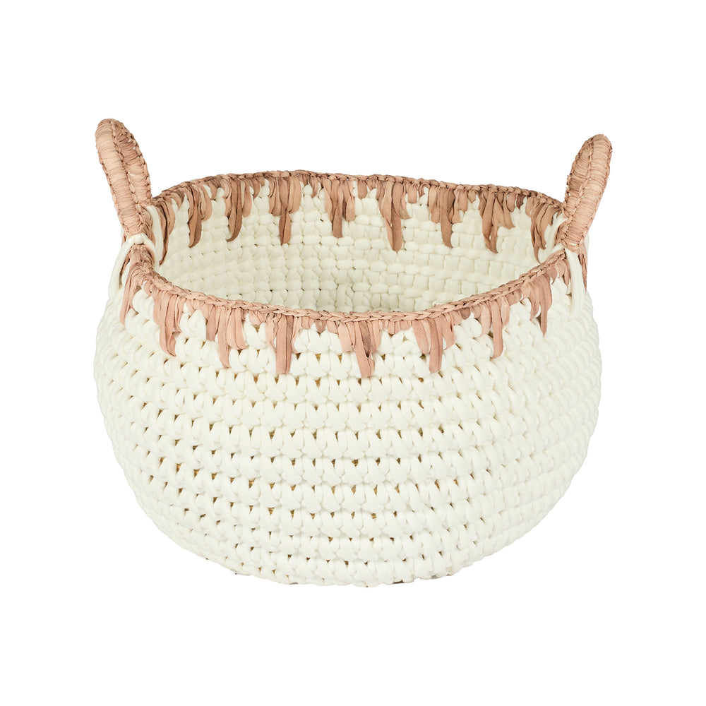 Set da 3 cesti in TESSUTO di COTONE "STEFY"
