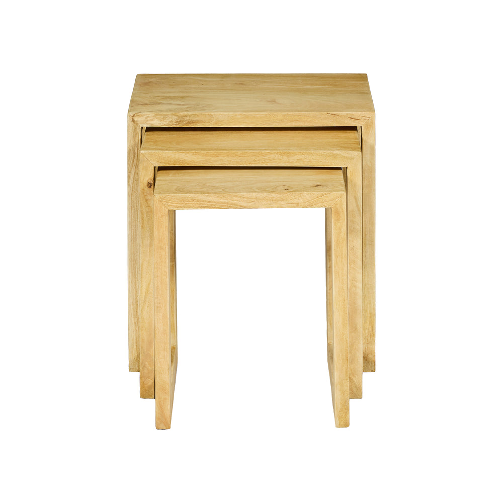 Tavolino da salotto in legno di mango  – P50x A40x L50cm  "BOWER"