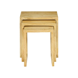 Tavolino da salotto in legno di mango  – P50x A40x L50cm  "BOWER"