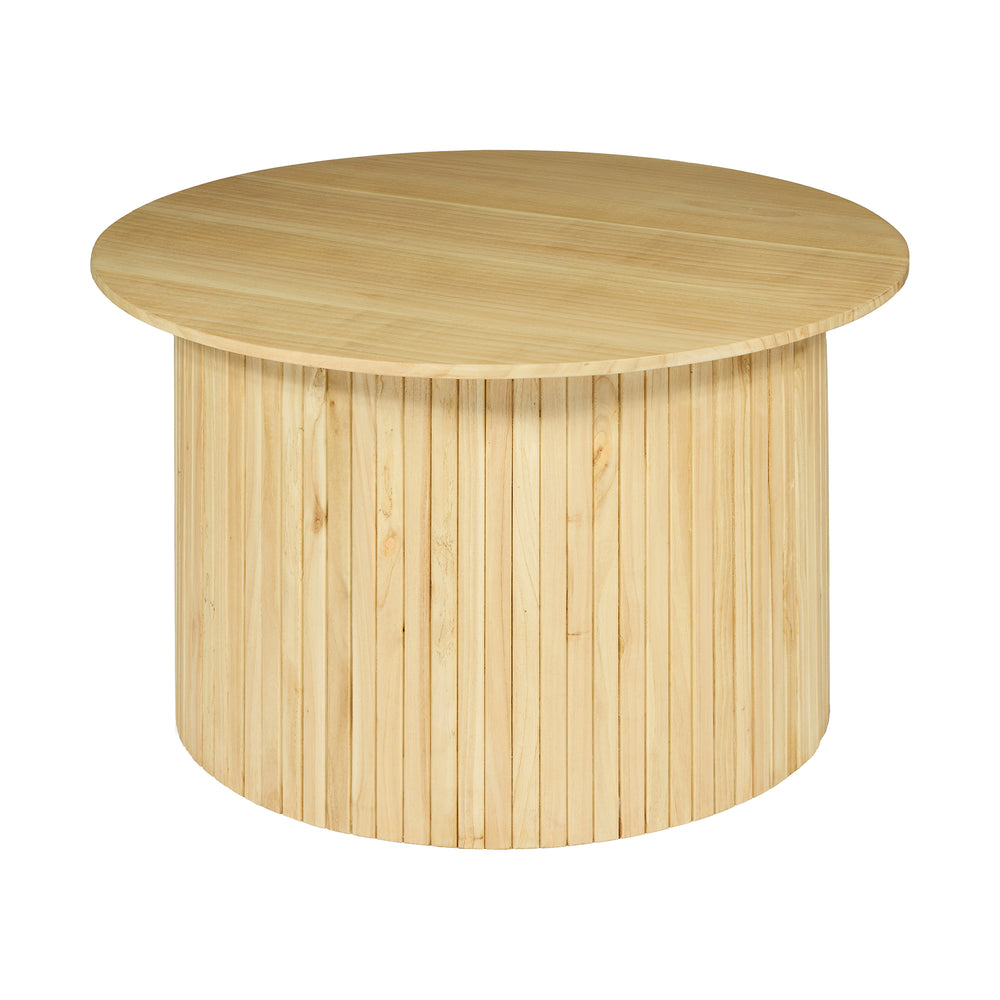 Tavolo rotondo in legno di mango – Ø100 x H55 cm "CRUZ"