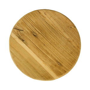 Tagliere in TEAK RICICLATO Ø20xH9 cm "ALZATEA"