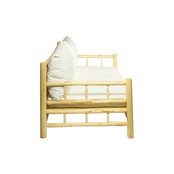Divano letto in TEAK Naturale L208xP108XH86 cm "DALE'"