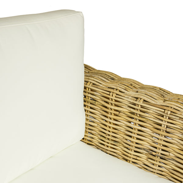 Poltrona in  RATTAN 1 posto L97xP90XH77 cm "DALLAS'"