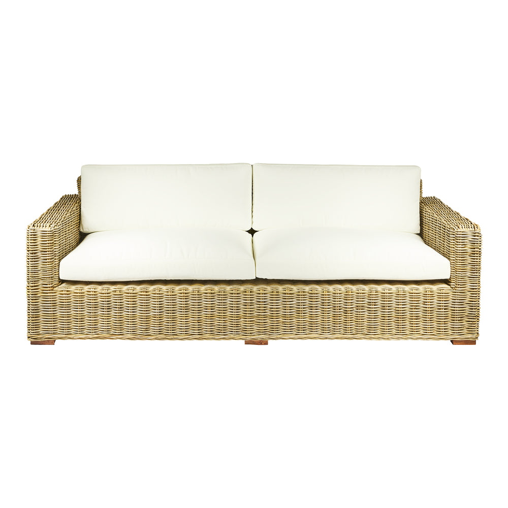 Divano in  RATTAN 3 posti L215xP90XH80 cm "DALLAS'"