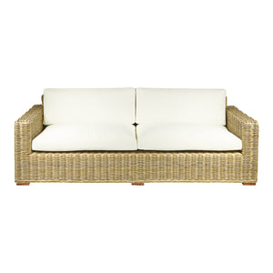 Divano in  RATTAN 3 posti L215xP90XH80 cm "DALLAS'"