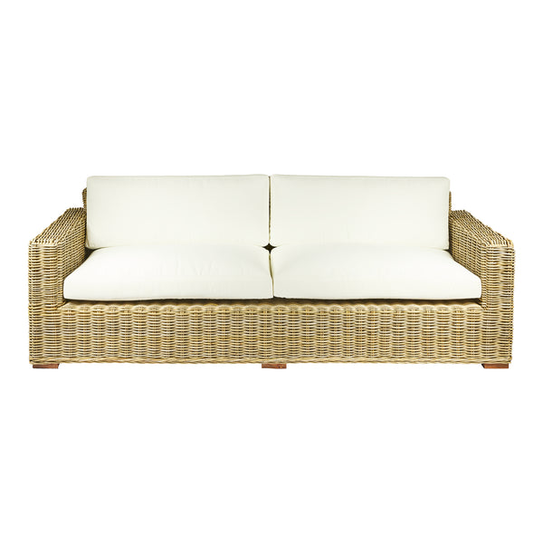 Divano in  RATTAN 3 posti L215xP90XH80 cm "DALLAS'"
