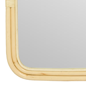Specchio in RATTAN  – L91xP4xH170cm  "DRESS"
