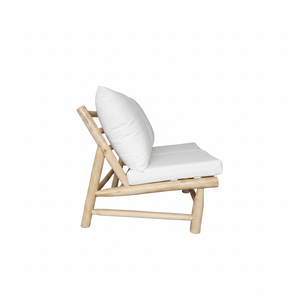 Dylan teak sfondo bianco laterale