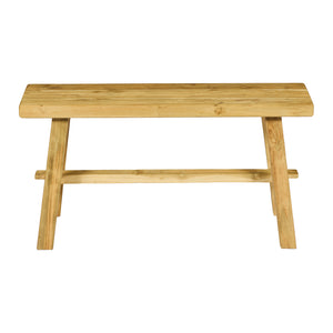 Sgabello in TEAK RICICLATO L90xP25XH45cm "EMMA- M"
