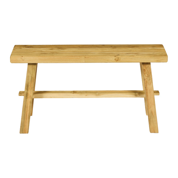 Sgabello in TEAK RICICLATO L90xP25XH45cm "EMMA- M"