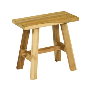 Panca in TEAK RICICLATO L50xP25XH45cm "EMMA"