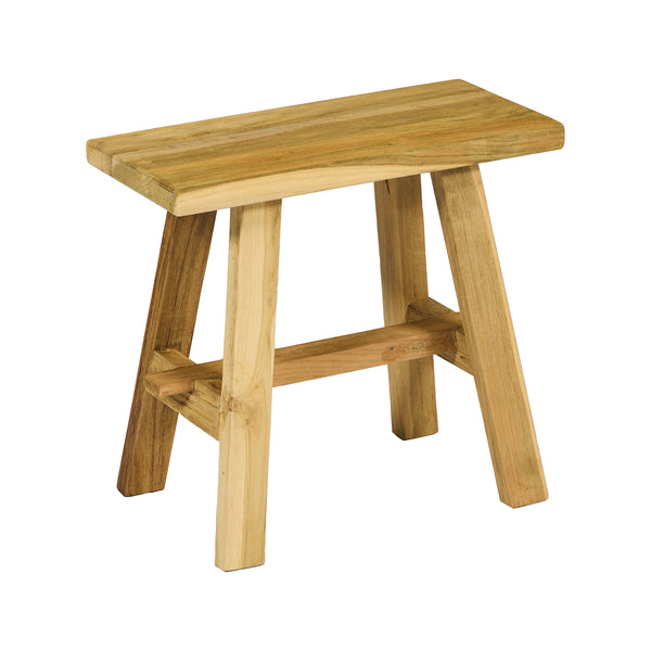 Panca in TEAK RICICLATO L50xP25XH45cm "EMMA"
