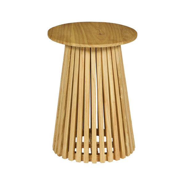 Tavolino da salotto in legno di Mango  – Ø40x L55cm  "FLORIDA"