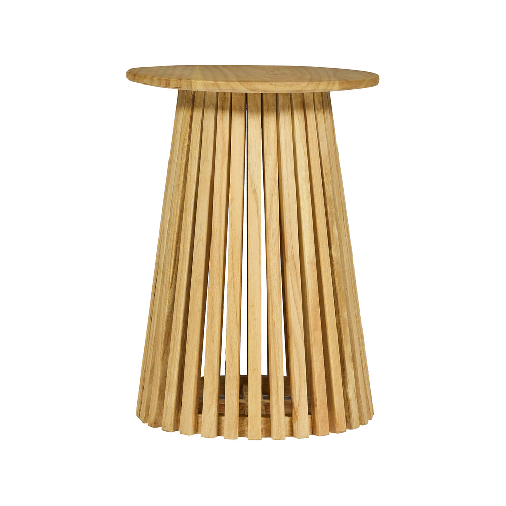 Tavolino da salotto in legno di Mango  – Ø40x L55cm  "FLORIDA"