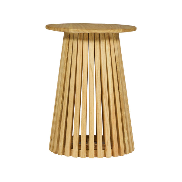 Tavolino da salotto in legno di Mango  – Ø40x L55cm  "FLORIDA"