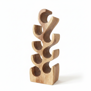 Kayu Wine Rack – Vista Frontale Bassa