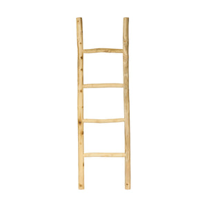 Scala di legno di TEAK small L45xP5xH150 "LADDER"
