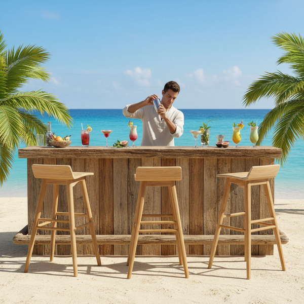 MARTINI – Beach bar con cocktail e barman