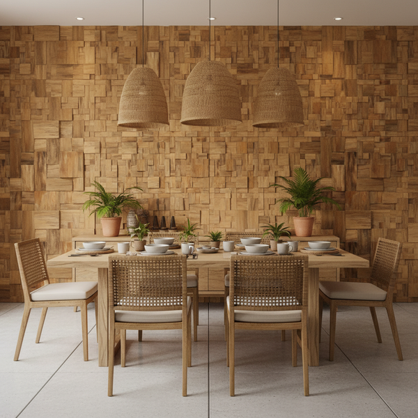 Mozaik in dining area