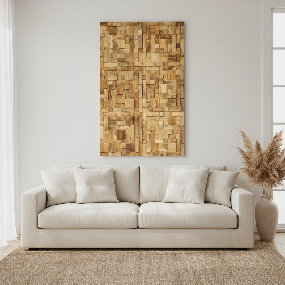 Mozaik in soggiorno elegante