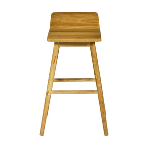 Sgabello in TEAK L38xP43XH75/85cm "MARTINI"