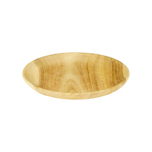 Piatto in LEGNO di TEAK Ø26xH3 cm "LUMA"