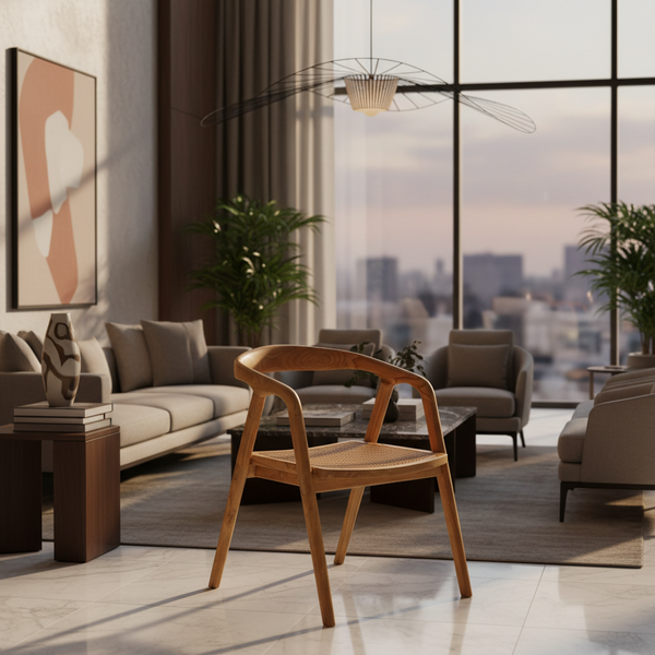 Sedia Sydney - Lounge raffinato