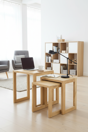 Set Bower - Spazio funzionale formato quadrato