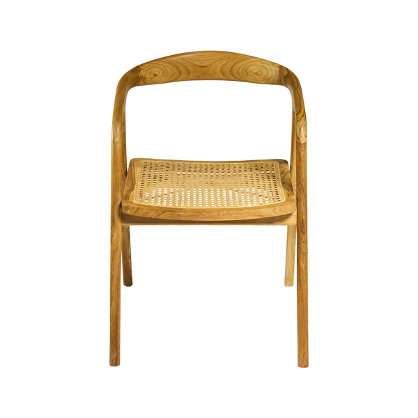 Sedia in TEAK e RATTAN "SYDNEY"