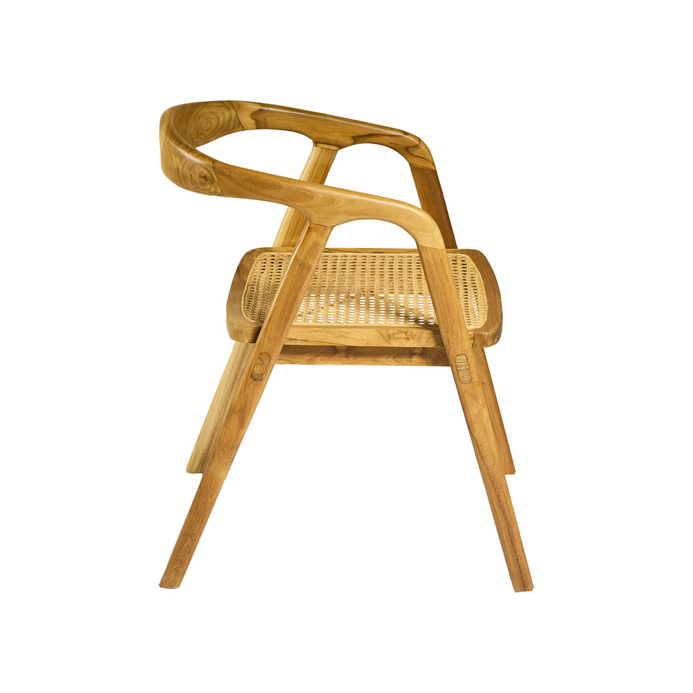 Sedia in TEAK e RATTAN "SYDNEY"