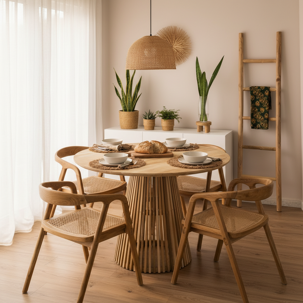 Tavolo Zenno - Ambiente boho eclettico