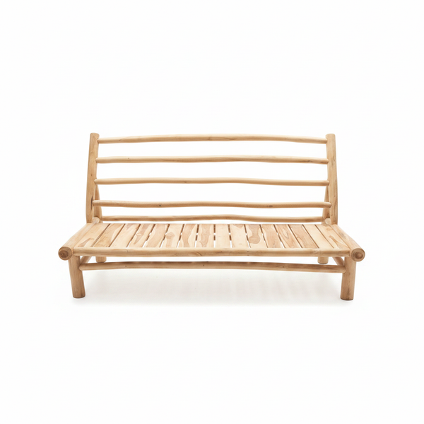 Telaio teak senza cuscini
