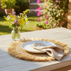 Tovaglietta Rafia naturale colazione