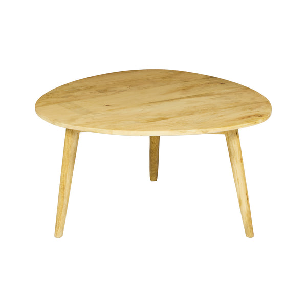 Tavolino da caffè in legno massello di mango  – Ø85 x H46 cm  "URBAN"