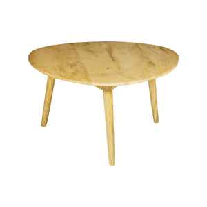 Tavolino da caffè in legno massello di mango  – Ø85 x H46 cm  "URBAN"
