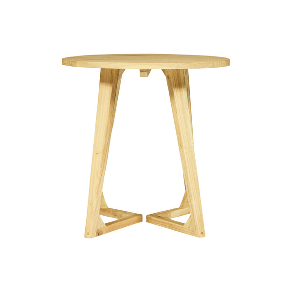 Tavolino da salotto in legno di Mango – Ø40x L55cm  "ESPRESSO"