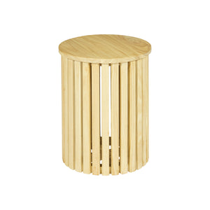 Tavolino da salotto in legno di mango  – Ø40x L50cm  "ZENNO"